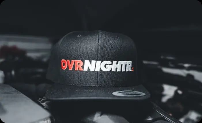 Branded baseball cap product customization