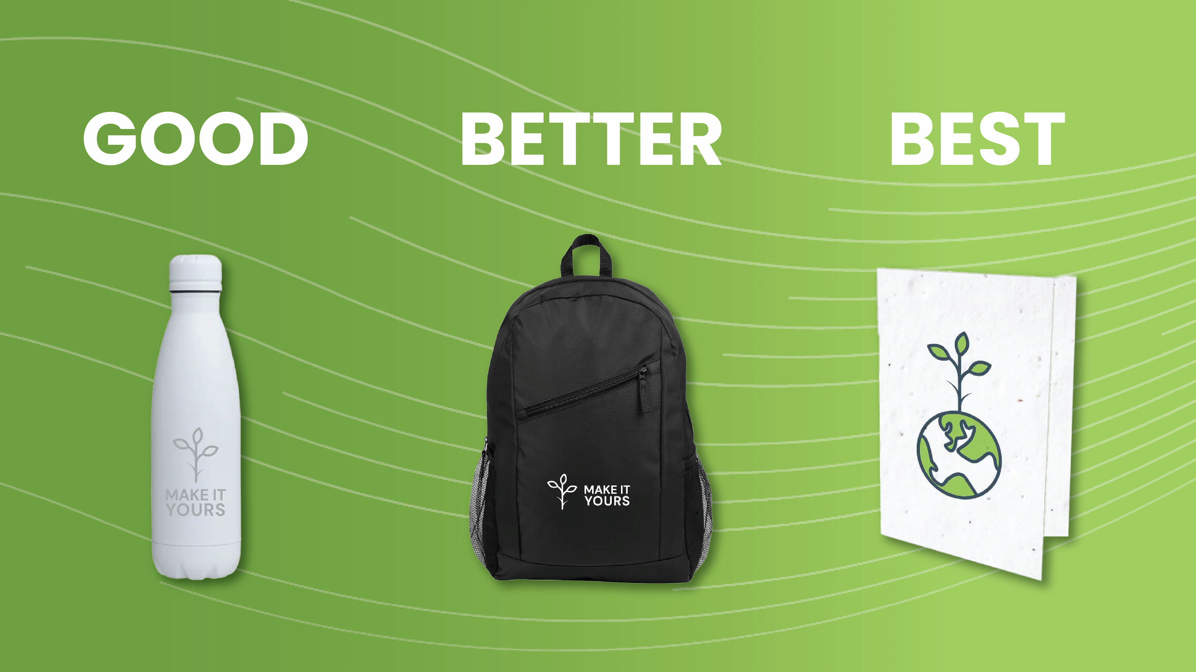 Good, Better, Best: Making Sustainable Swag Easy and Equitable for Everyone