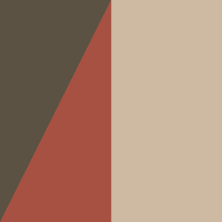 Black/Orange/ Khaki product color swatch