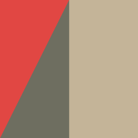 Scarlet Red/Navy/Khaki product color swatch