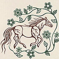 Horse product color option swatch