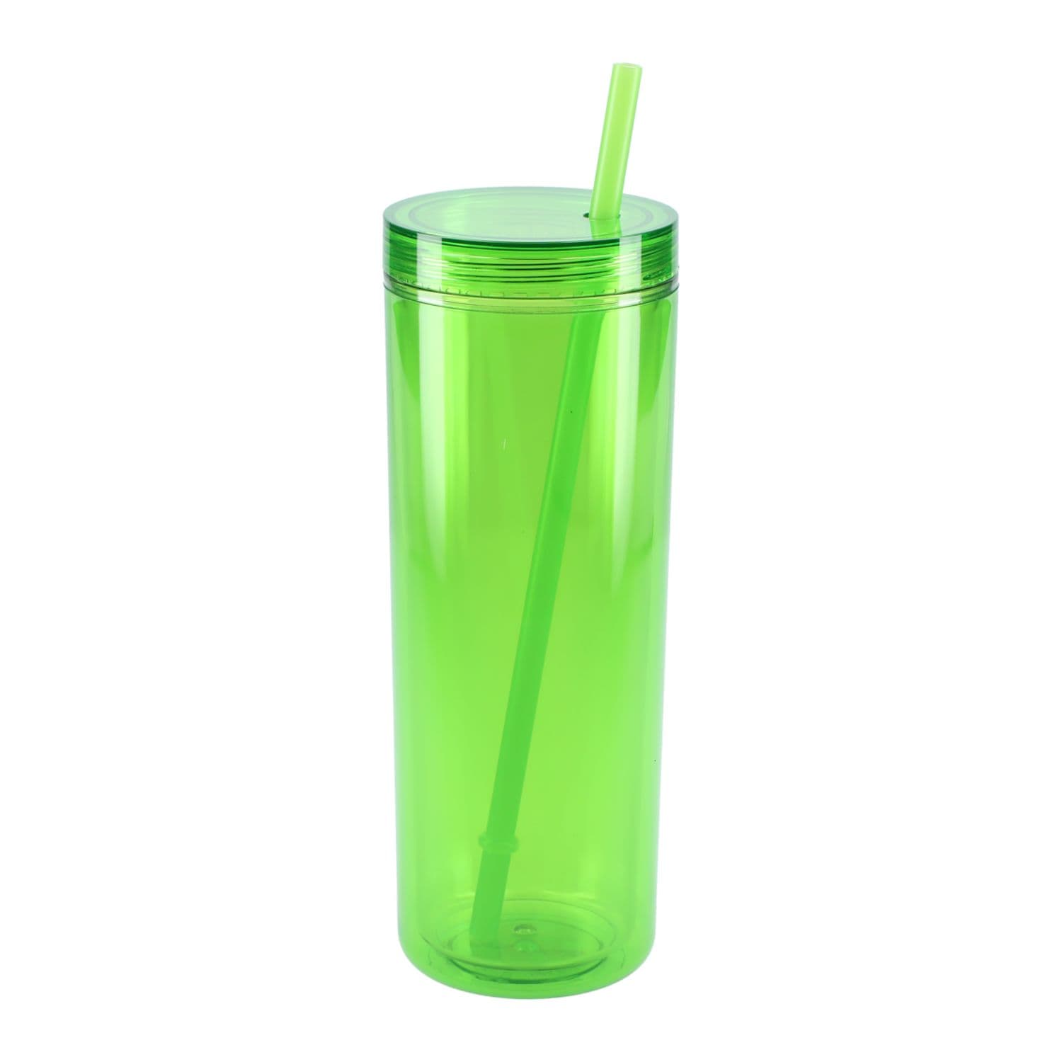 Recycled Lumin Acrylic Skinny Tumbler 16 oz thumbnail 8