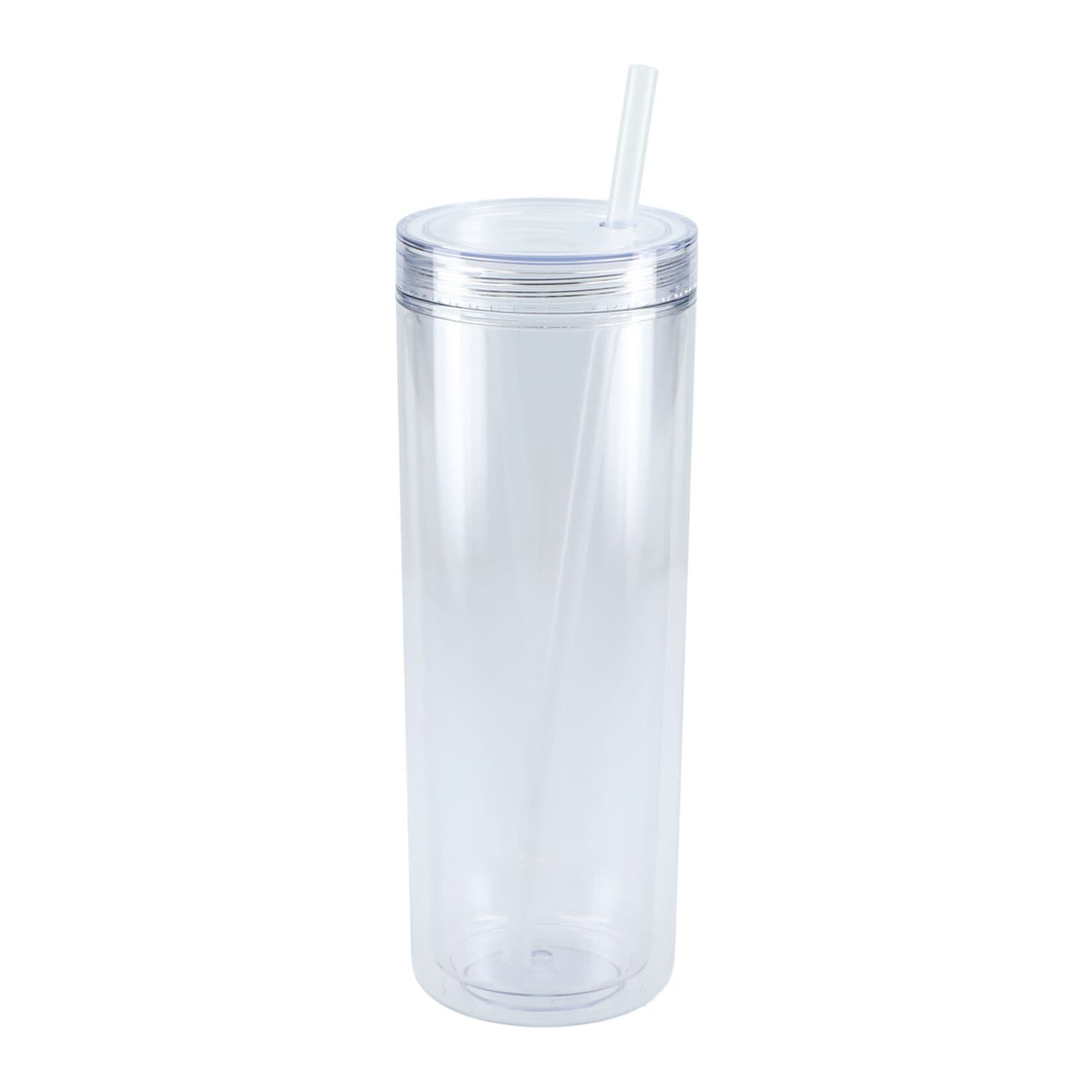 Recycled Lumin Acrylic Skinny Tumbler 16 oz thumbnail 3