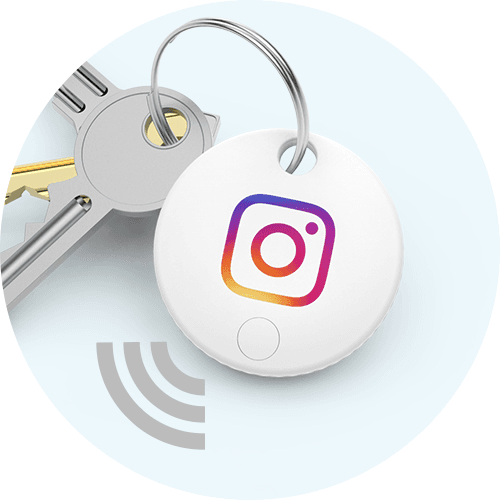 Bluetooth 2-Way Key Finder Round thumbnail 3