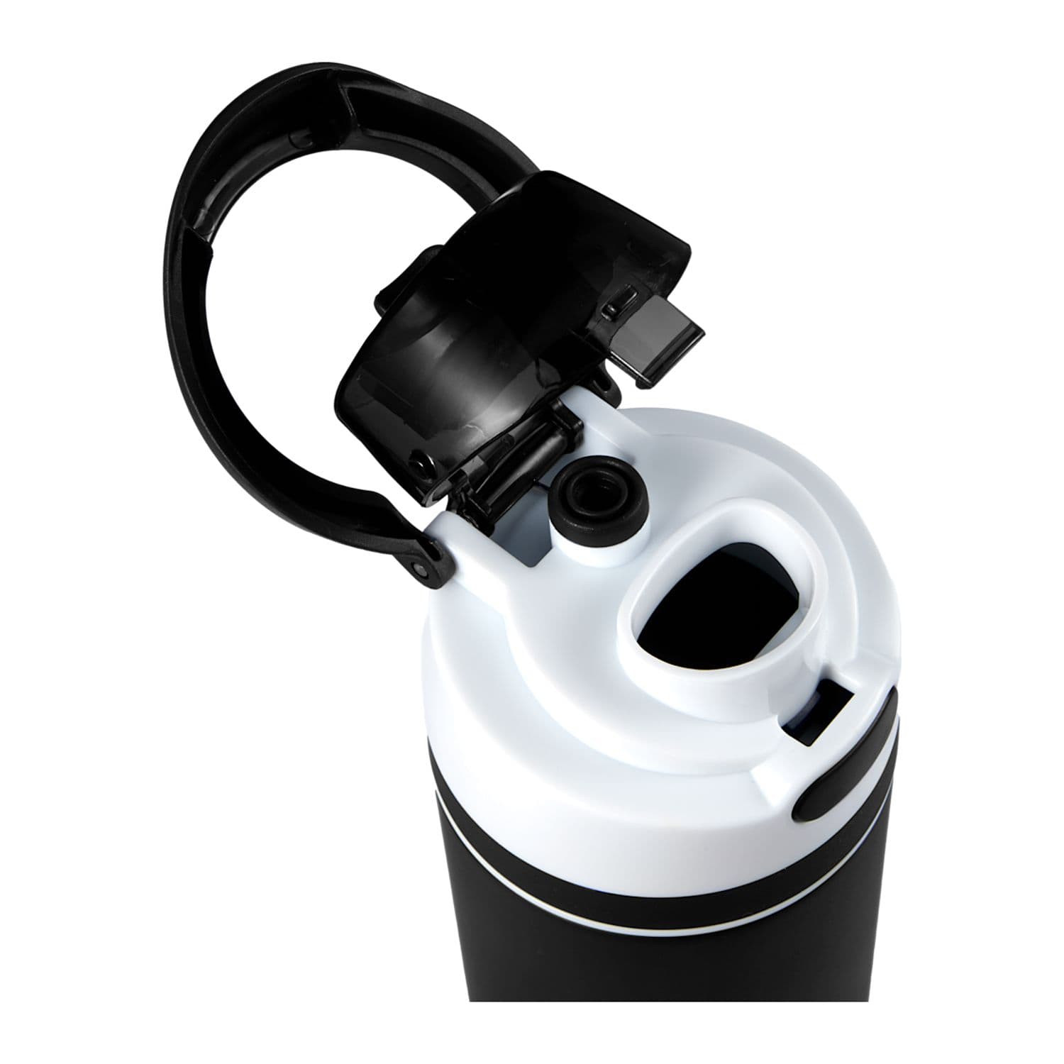 AquaFlip Recycled Stainless Flip Straw Bottle 28oz thumbnail 2