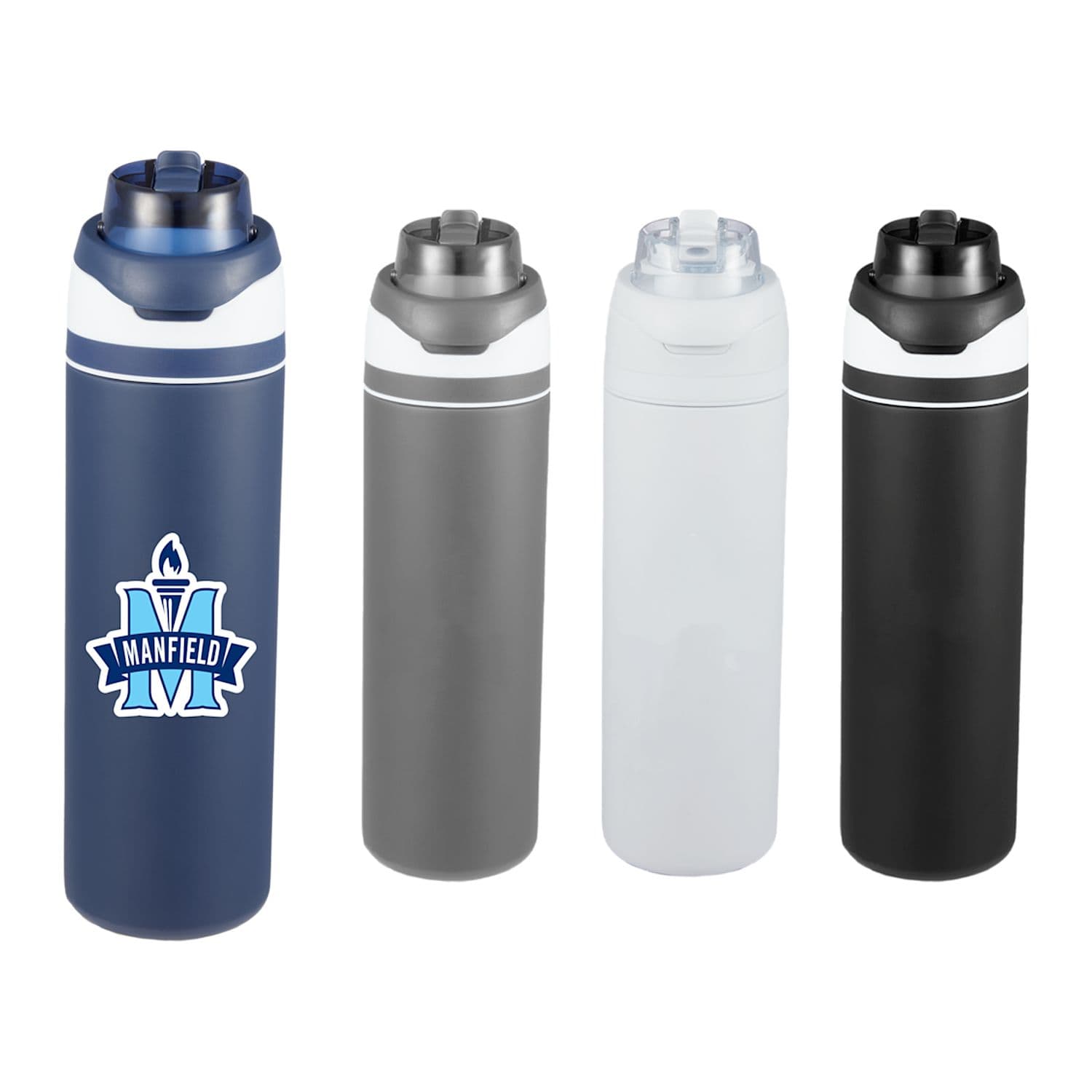 AquaFlip Recycled Stainless Flip Straw Bottle 28oz thumbnail 23