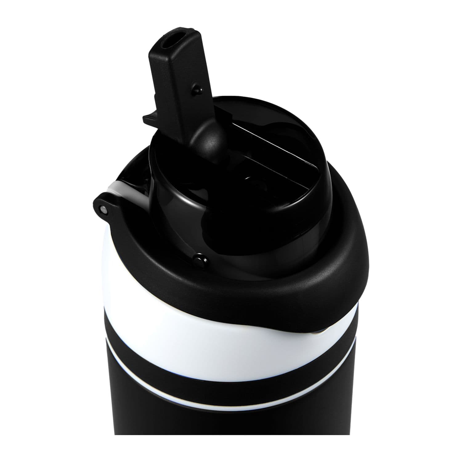 AquaFlip Recycled Stainless Flip Straw Bottle 28oz thumbnail 4