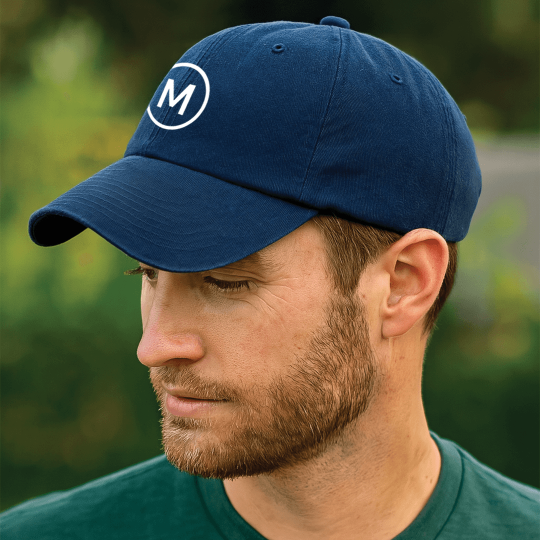 Garment Washed Cotton Chino Twill Cap-Unisex - Main product view 1