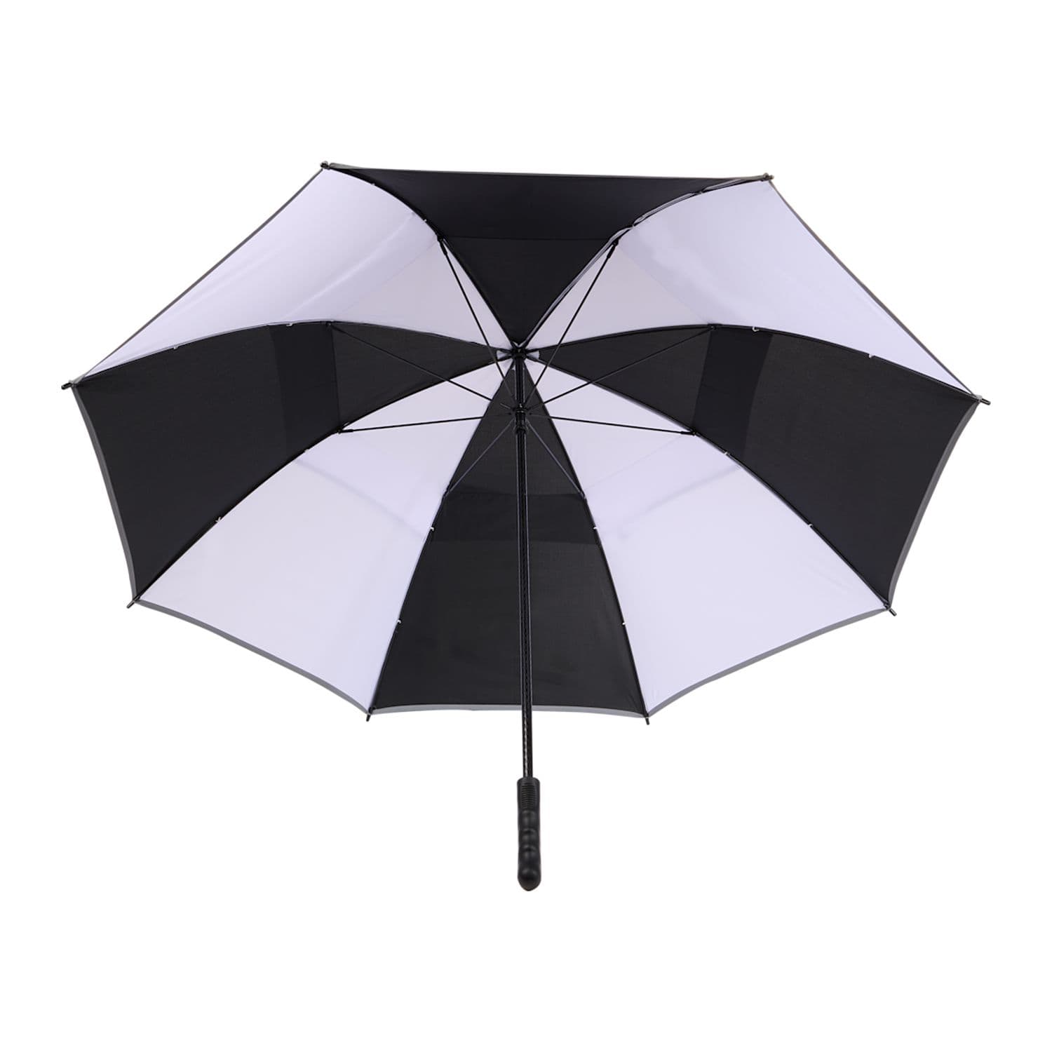 Recycled 62" Golf Umbrella with Reflective Trim thumbnail 7