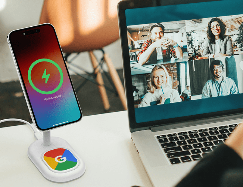 Made in Canada Magnetic Wireless Charging Stand thumbnail 4