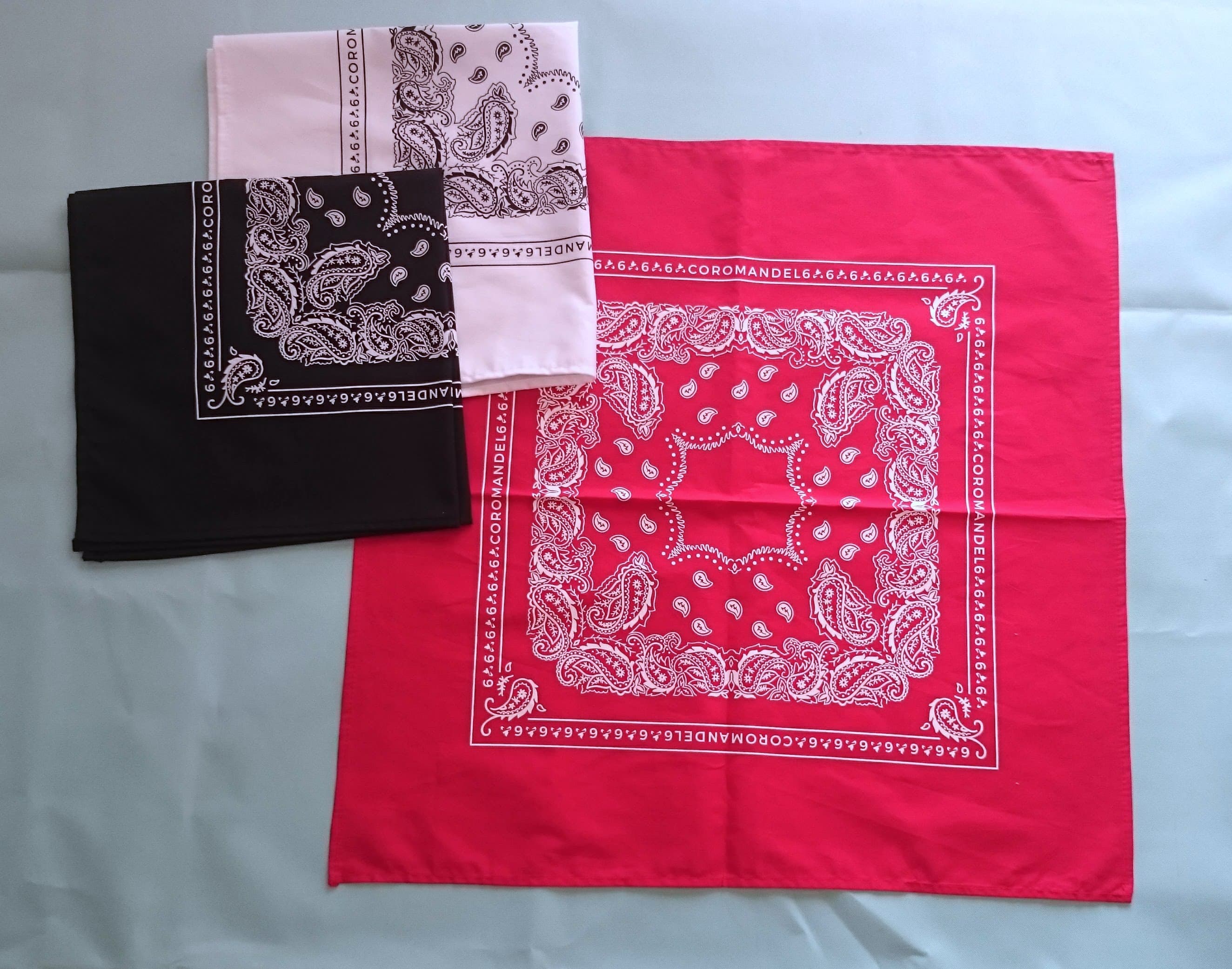 100% Cotton Full Color Custom Bandana - Main product view 1