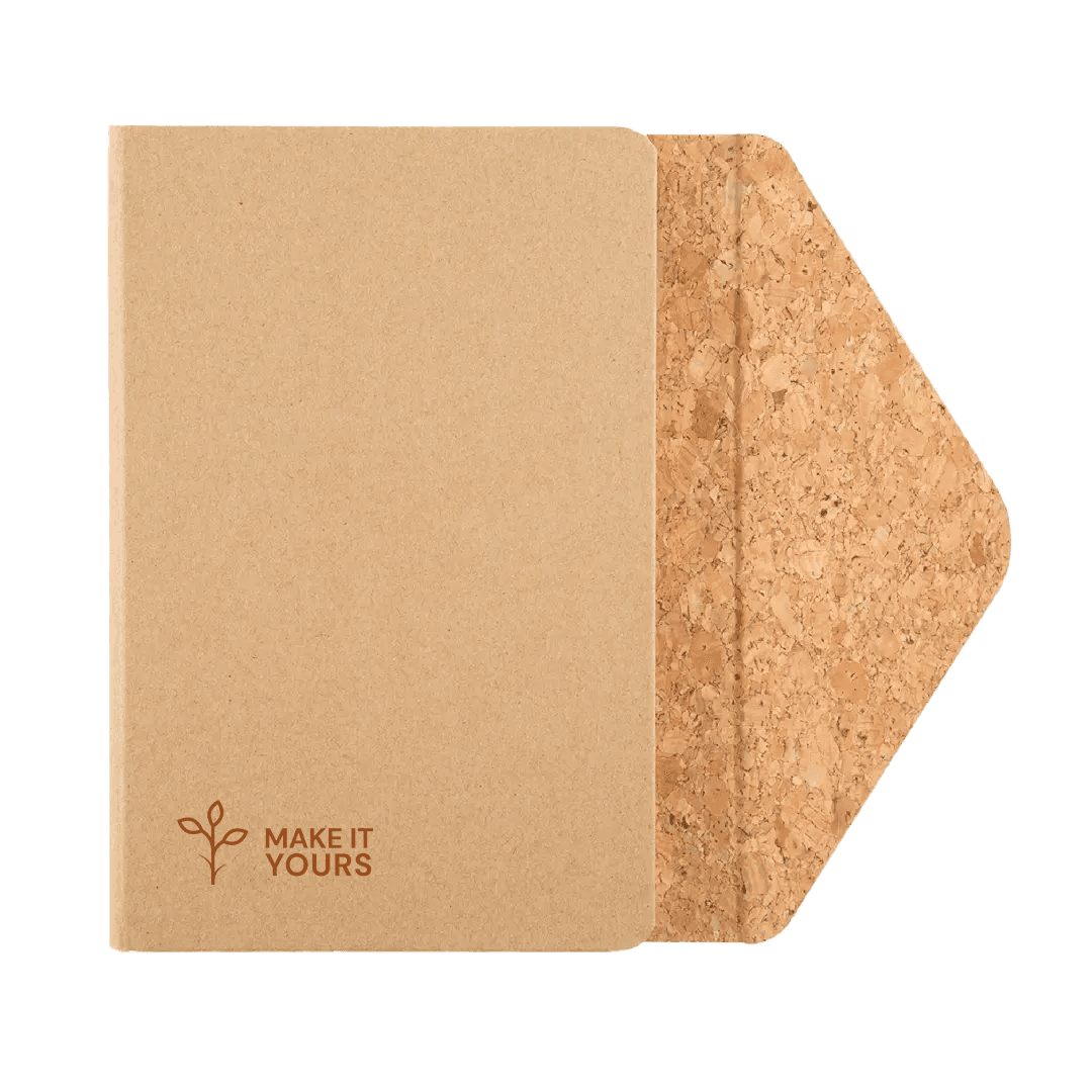 Cork Flap Magnetic Closure Journal 5.5 x 8.5 Inch - Main product view 1