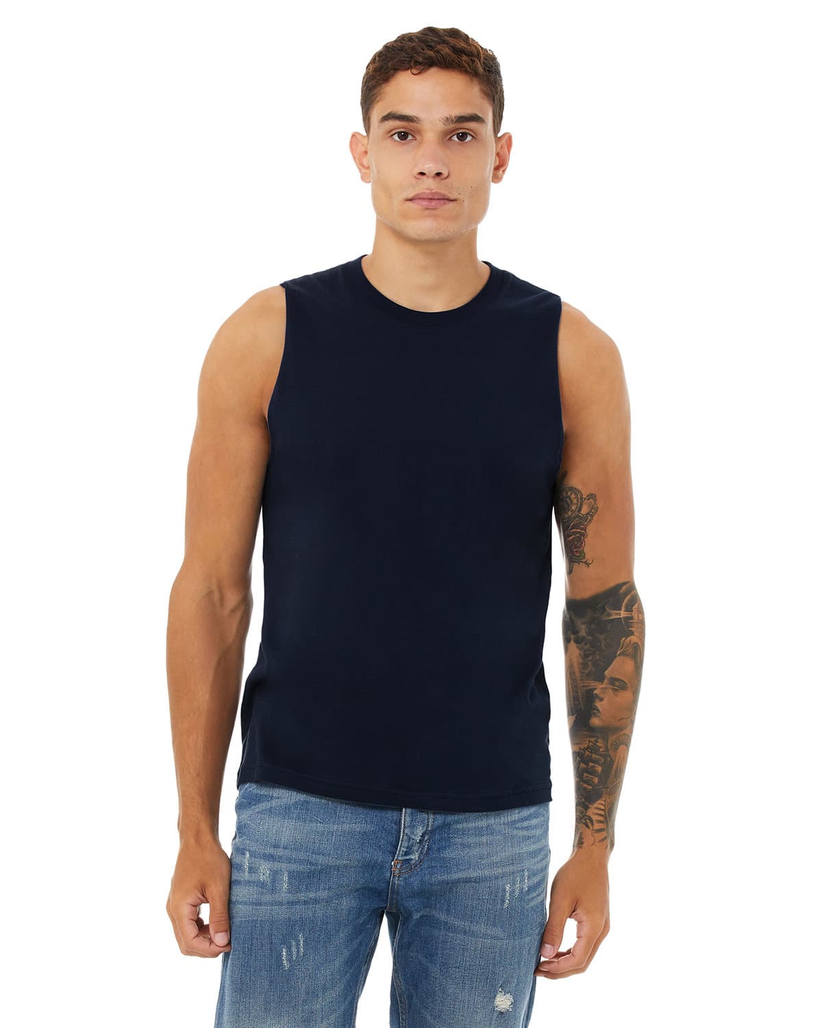 Bella + Canvas Jersey Muscle Tank-Unisex thumbnail 16
