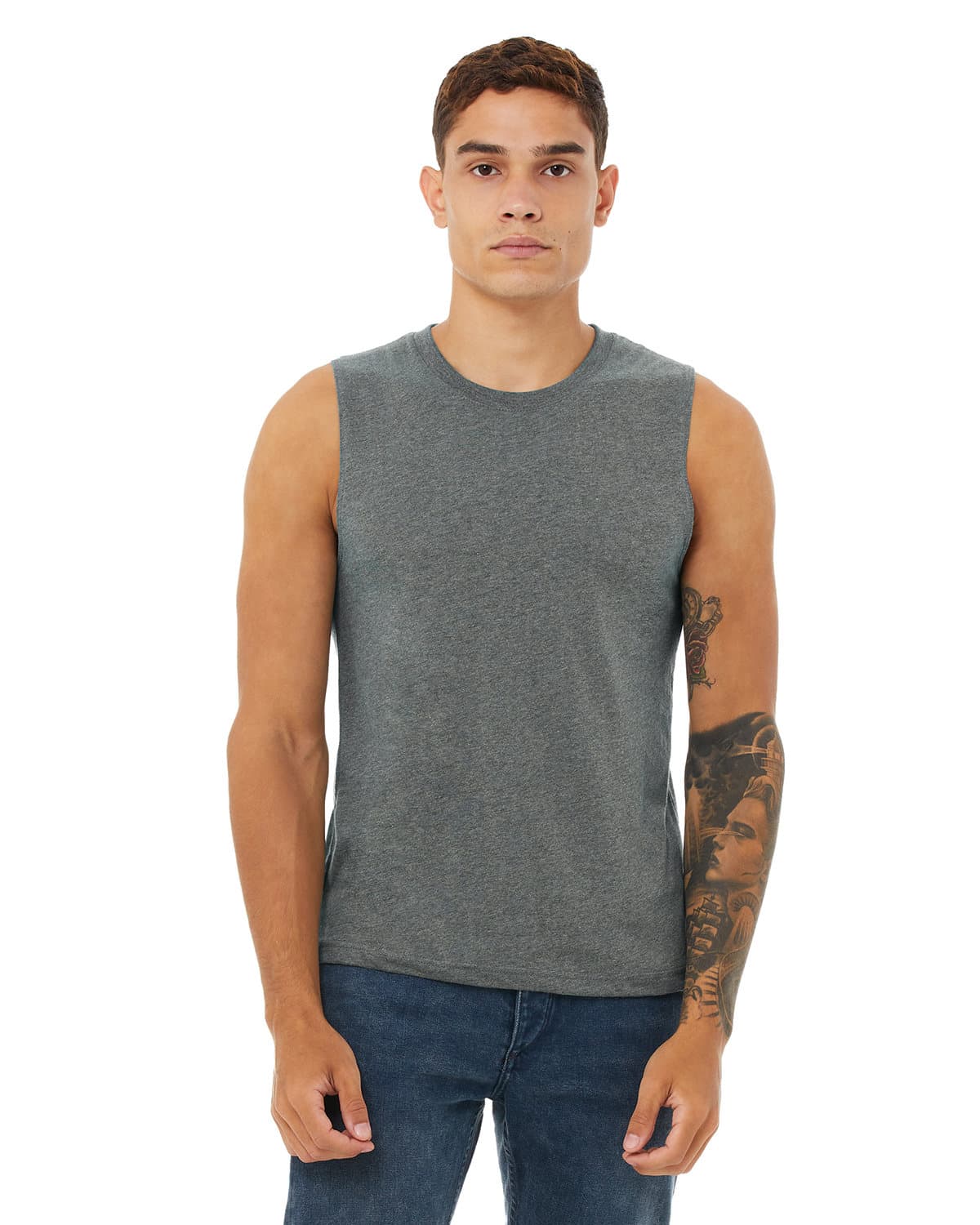 Bella + Canvas Jersey Muscle Tank-Unisex thumbnail 18