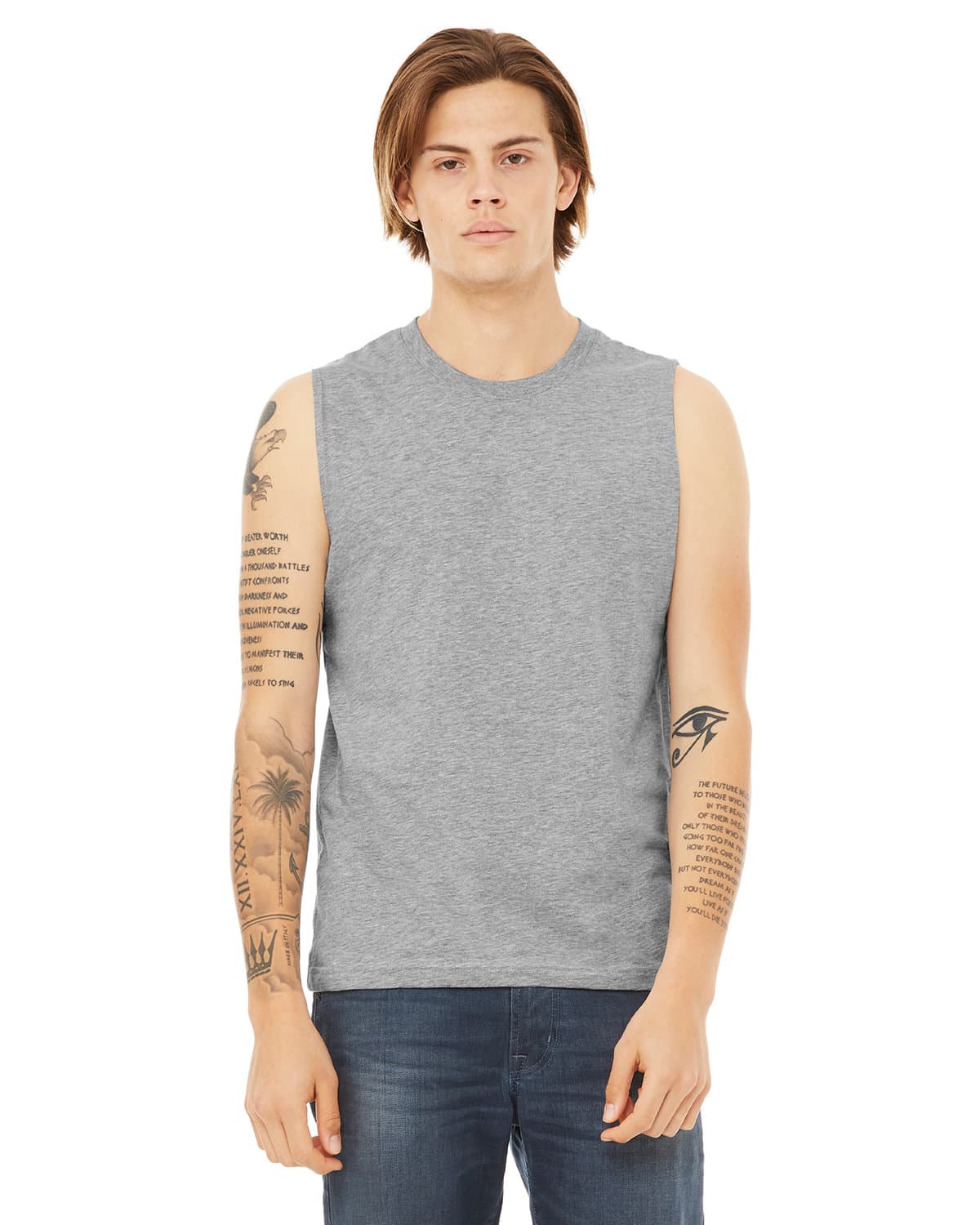 Bella + Canvas Jersey Muscle Tank-Unisex thumbnail 22