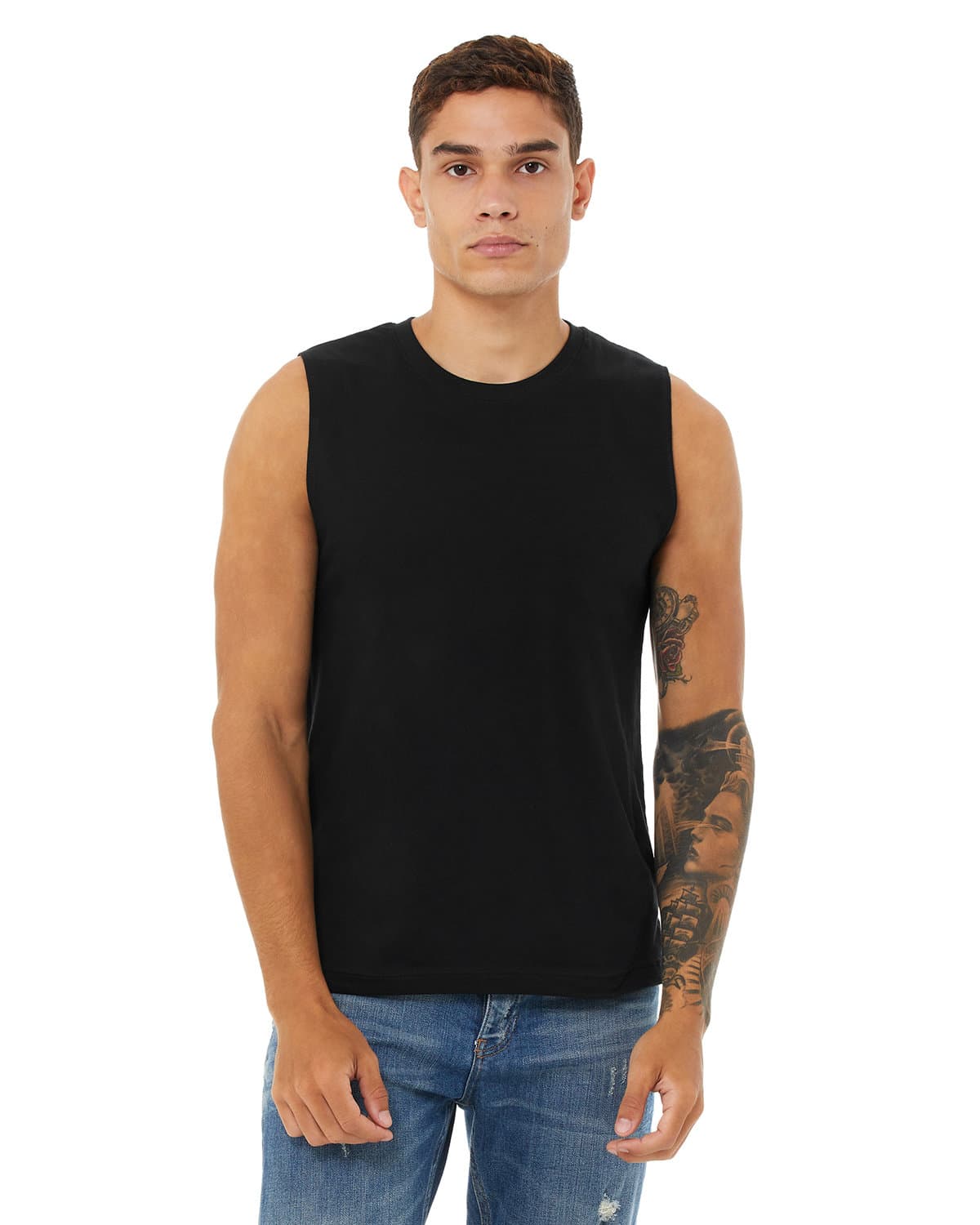 Bella + Canvas Jersey Muscle Tank-Unisex thumbnail 6