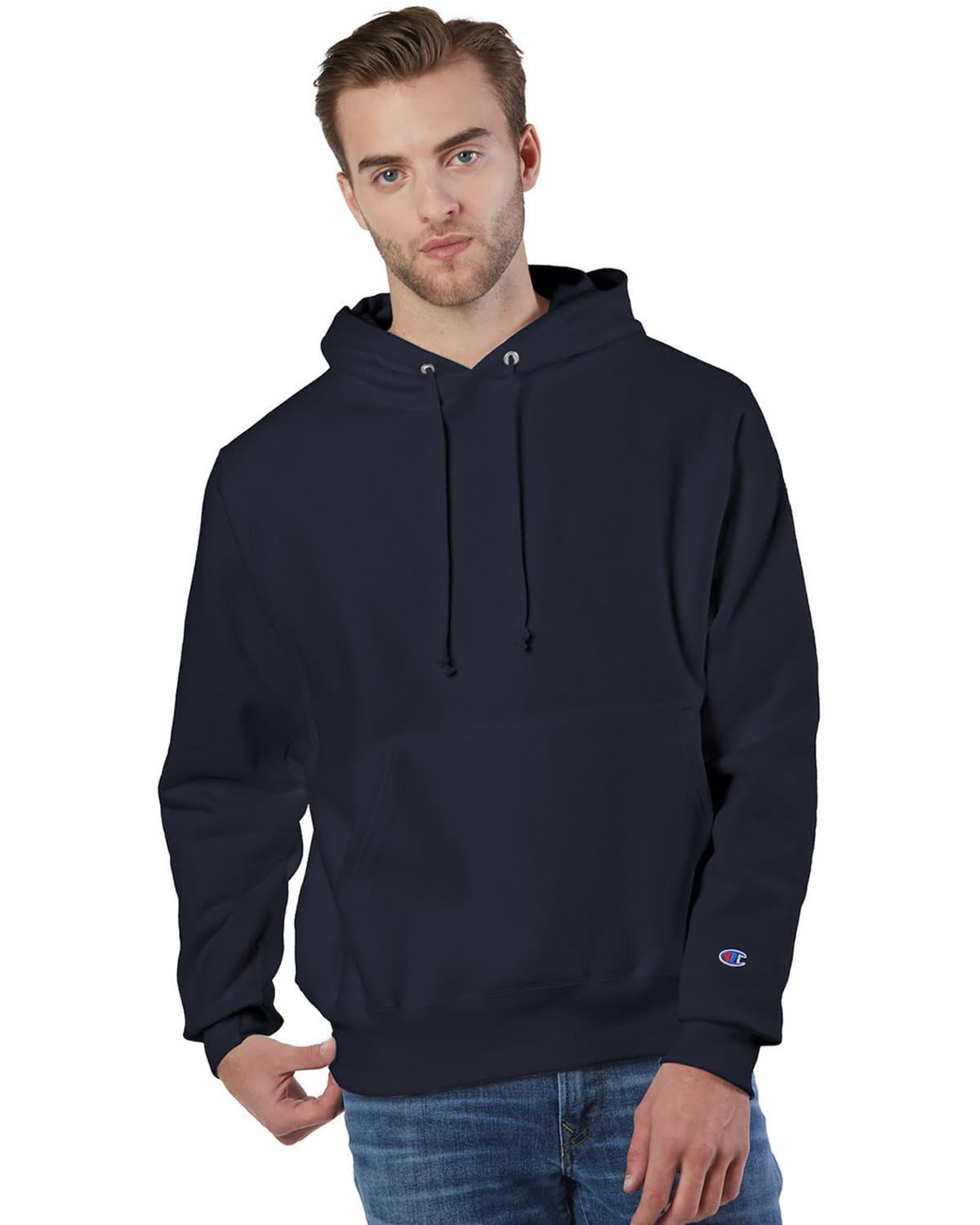 Recycled Champion® Pullover Hoodie Sweatshirt-Unisex thumbnail 28