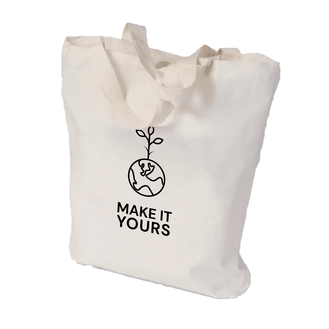 Natural MapleLeaf 100% Cotton 11 Oz. Super Tote Made In Canada thumbnail 2