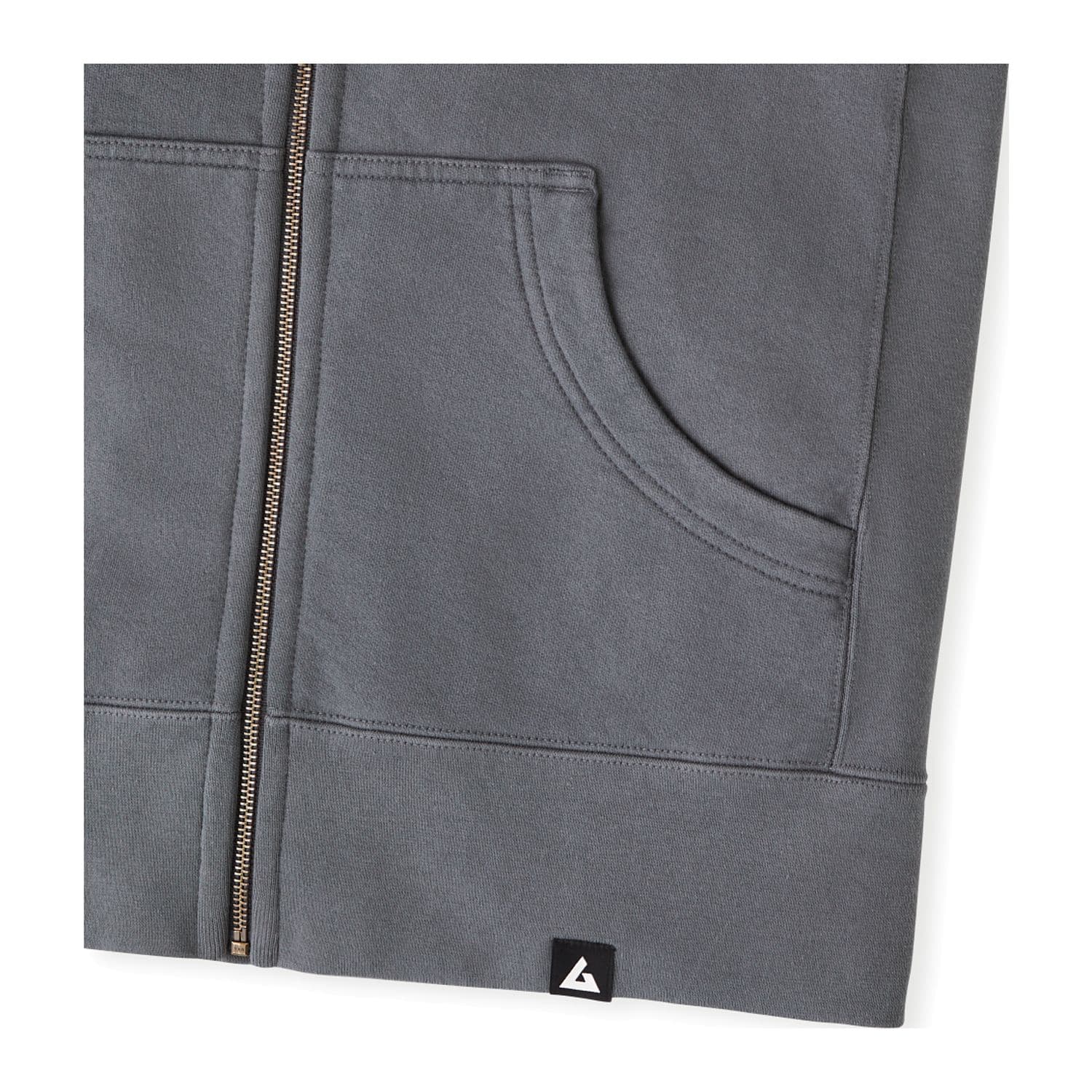 USA Made Iconic Heavyweight Fleece Full‑Zip Hoodie-Men's thumbnail 13