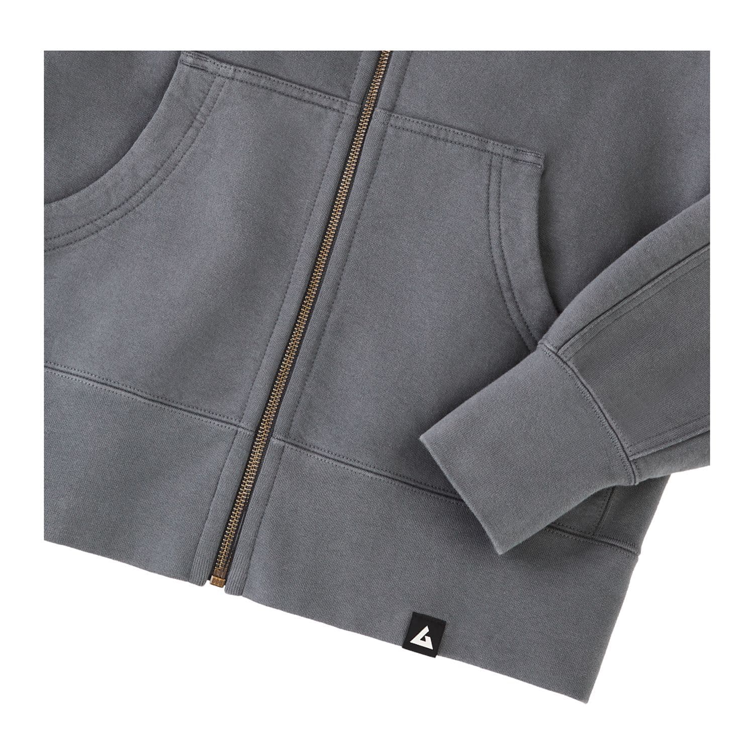 USA Made Iconic Heavyweight Fleece Full‑Zip Hoodie-Men's thumbnail 17