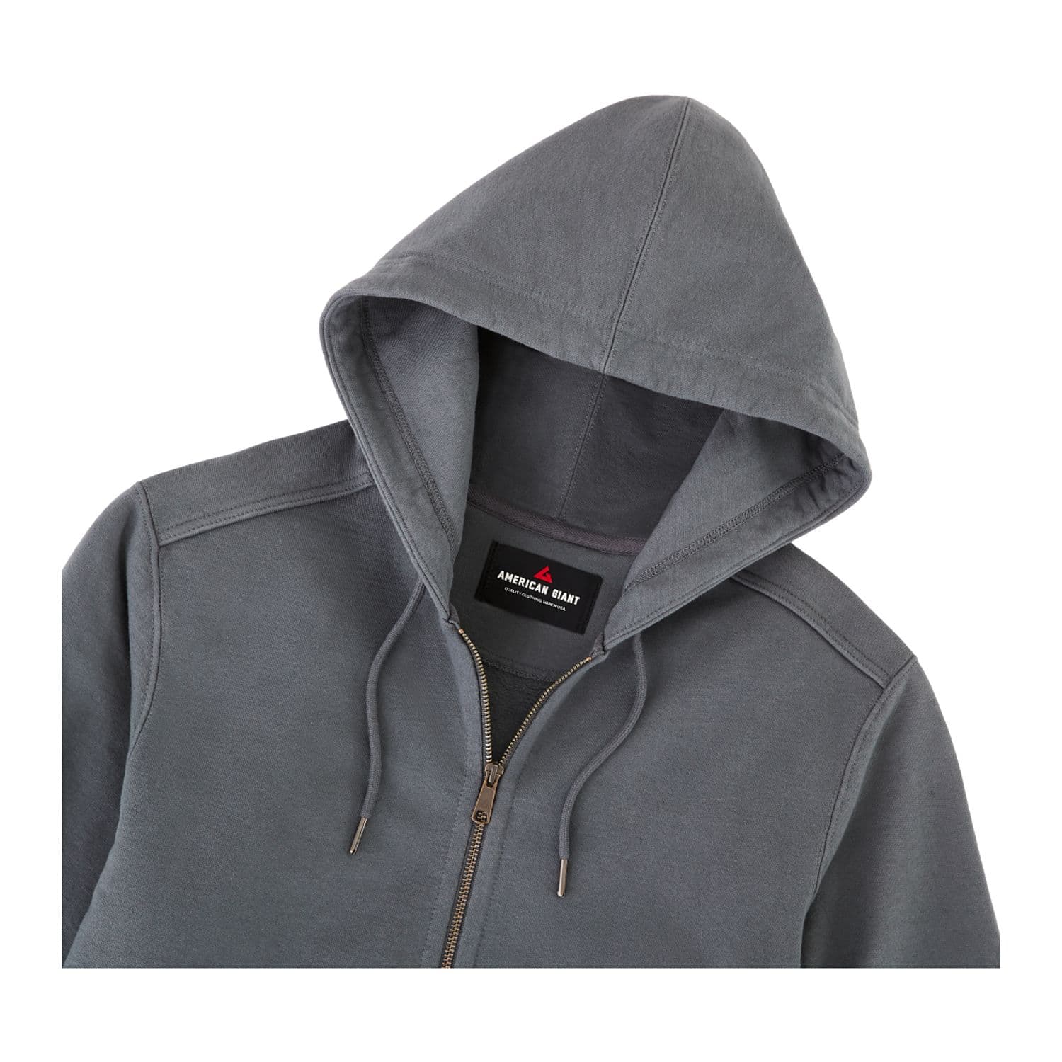 USA Made Iconic Heavyweight Fleece Full‑Zip Hoodie-Men's thumbnail 23