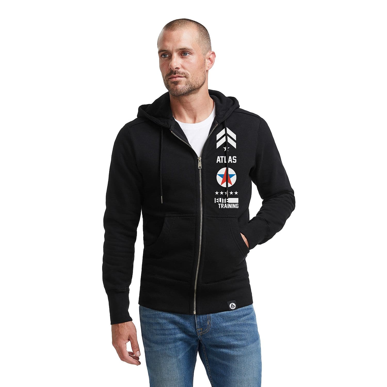 USA Made Iconic Heavyweight Fleece Full‑Zip Hoodie-Men's thumbnail 28