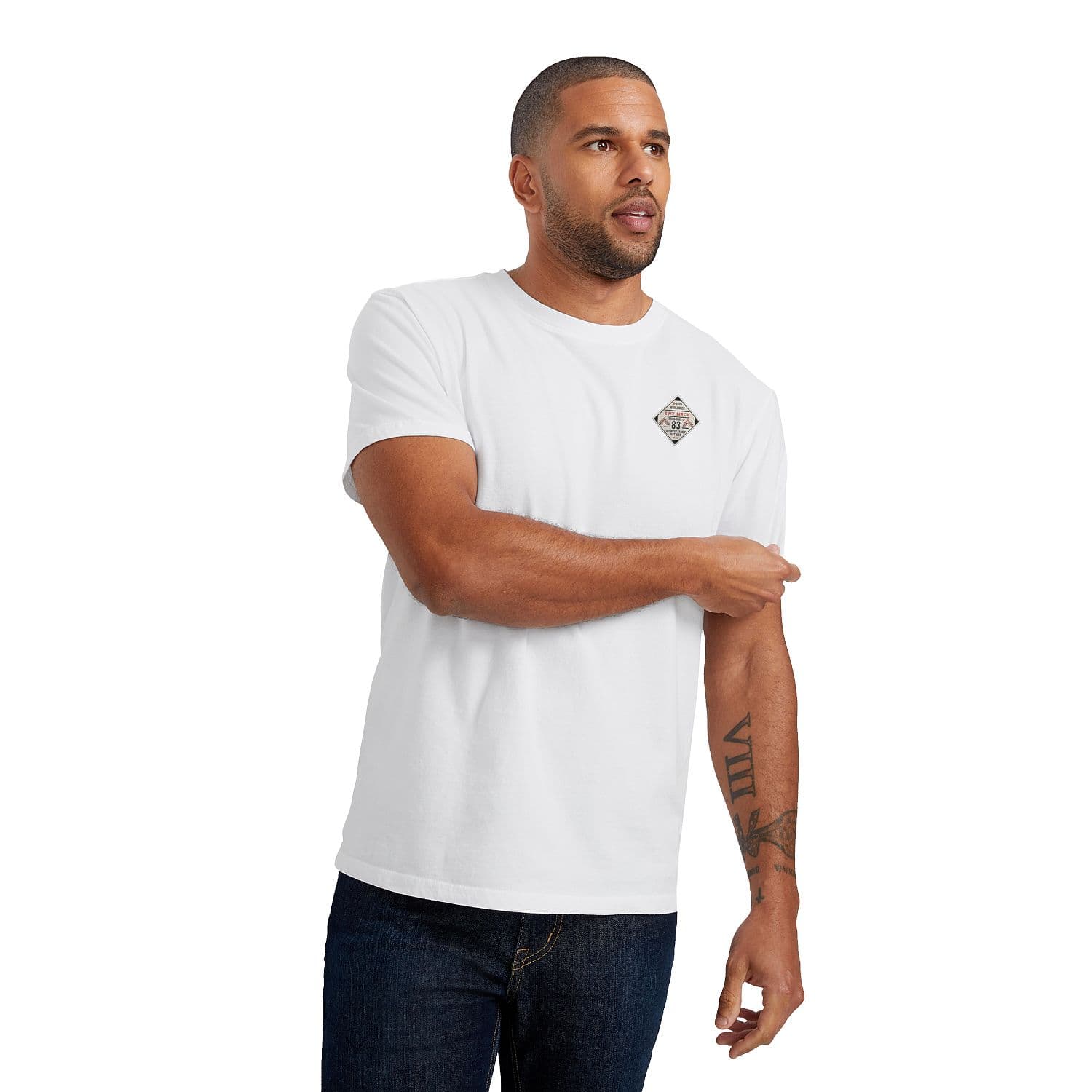 USA Made Timeless Cotton Crew-Men's thumbnail 3