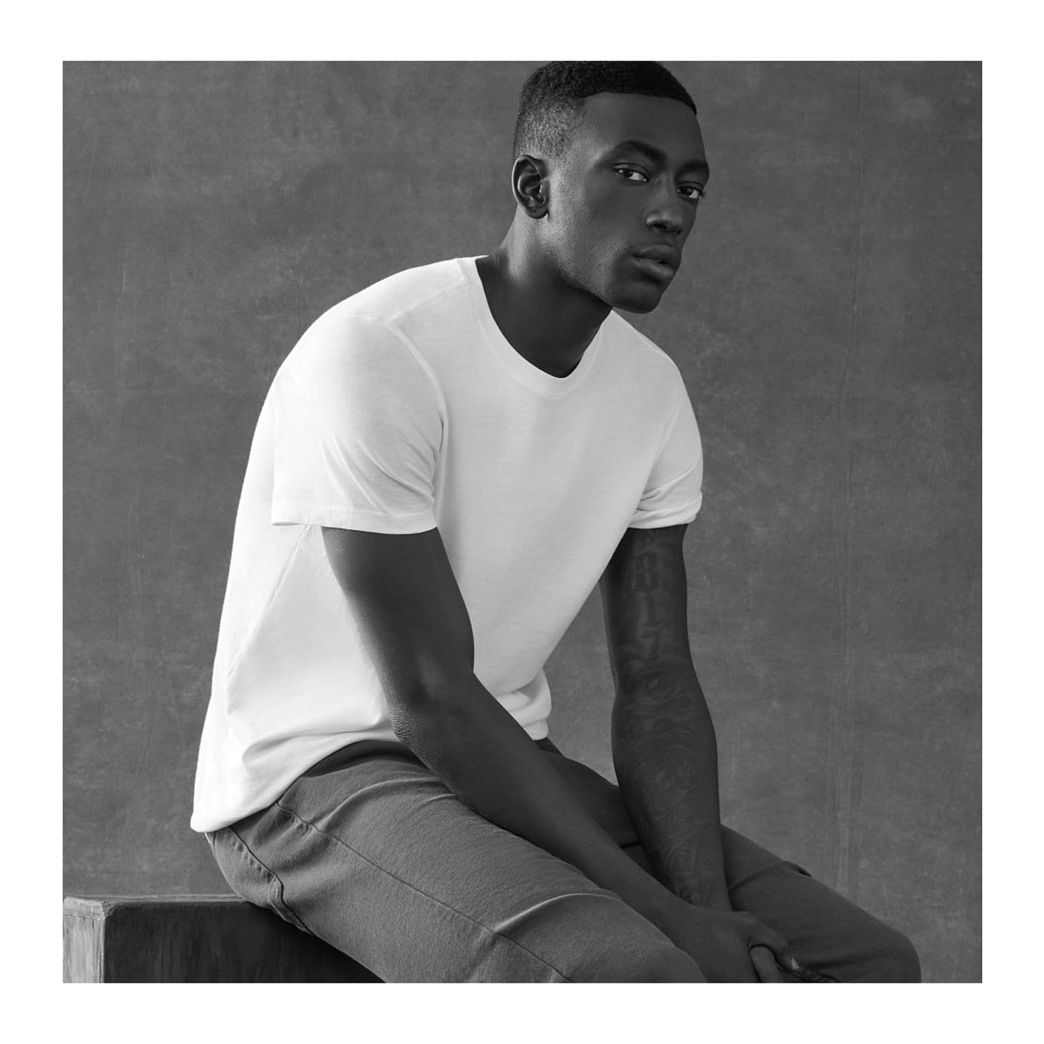 USA Made Timeless Cotton Crew-Men's thumbnail 4