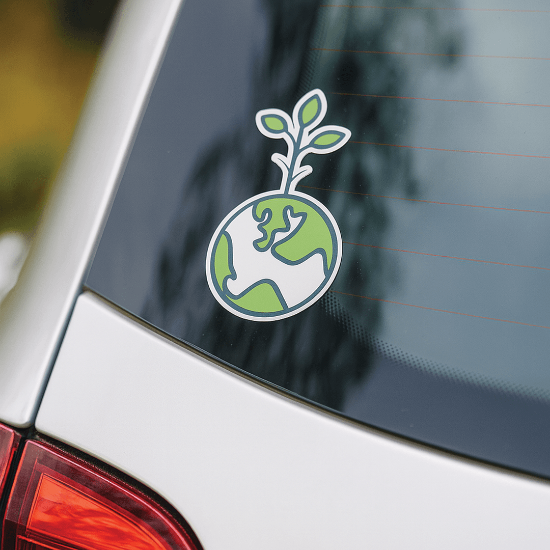 Waterproof and Removeable Custom-Cut Vinyl Decal 3 x 2 Inch - Main product view 1