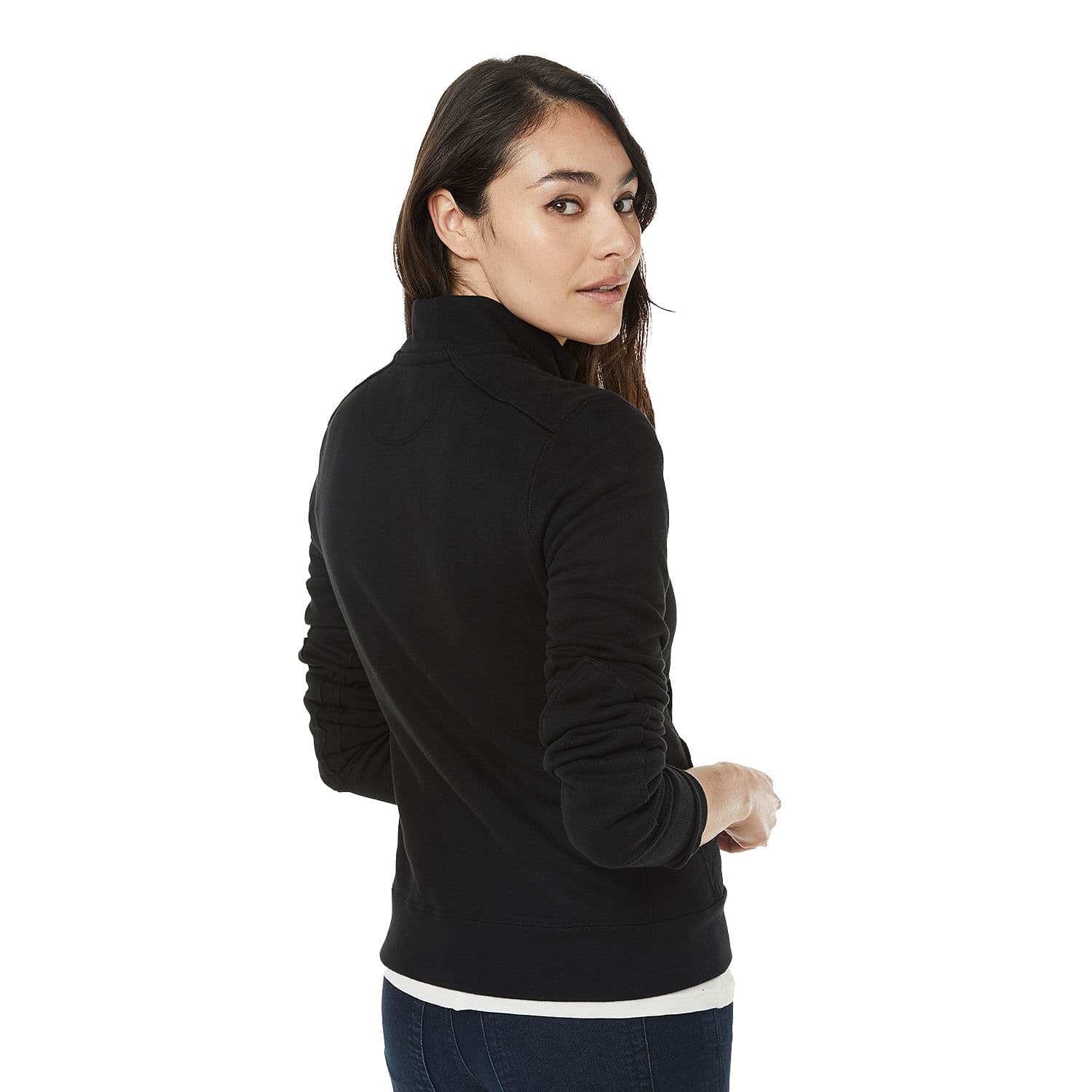 USA Made Essential Full Zip Jacket-Women's thumbnail 4