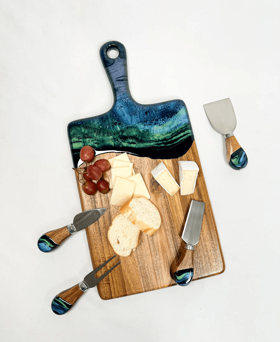 Acacia Hardwood Medium Cheese Board thumbnail 10