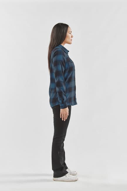 Bayshore Long Sleeve Plaid Shirt-Women's thumbnail 12