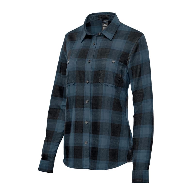 Bayshore Long Sleeve Plaid Shirt-Women's thumbnail 3