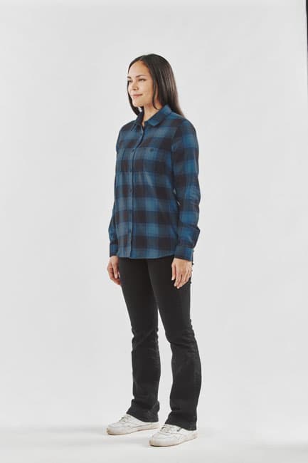 Bayshore Long Sleeve Plaid Shirt-Women's thumbnail 10