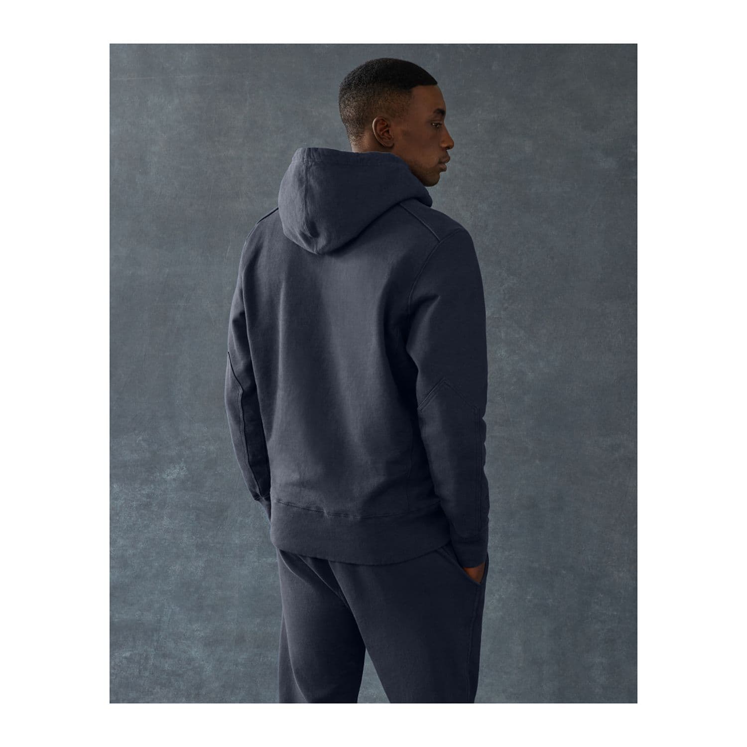 USA Made Heavy Fleece Comfort Hoodie-Men's thumbnail 3