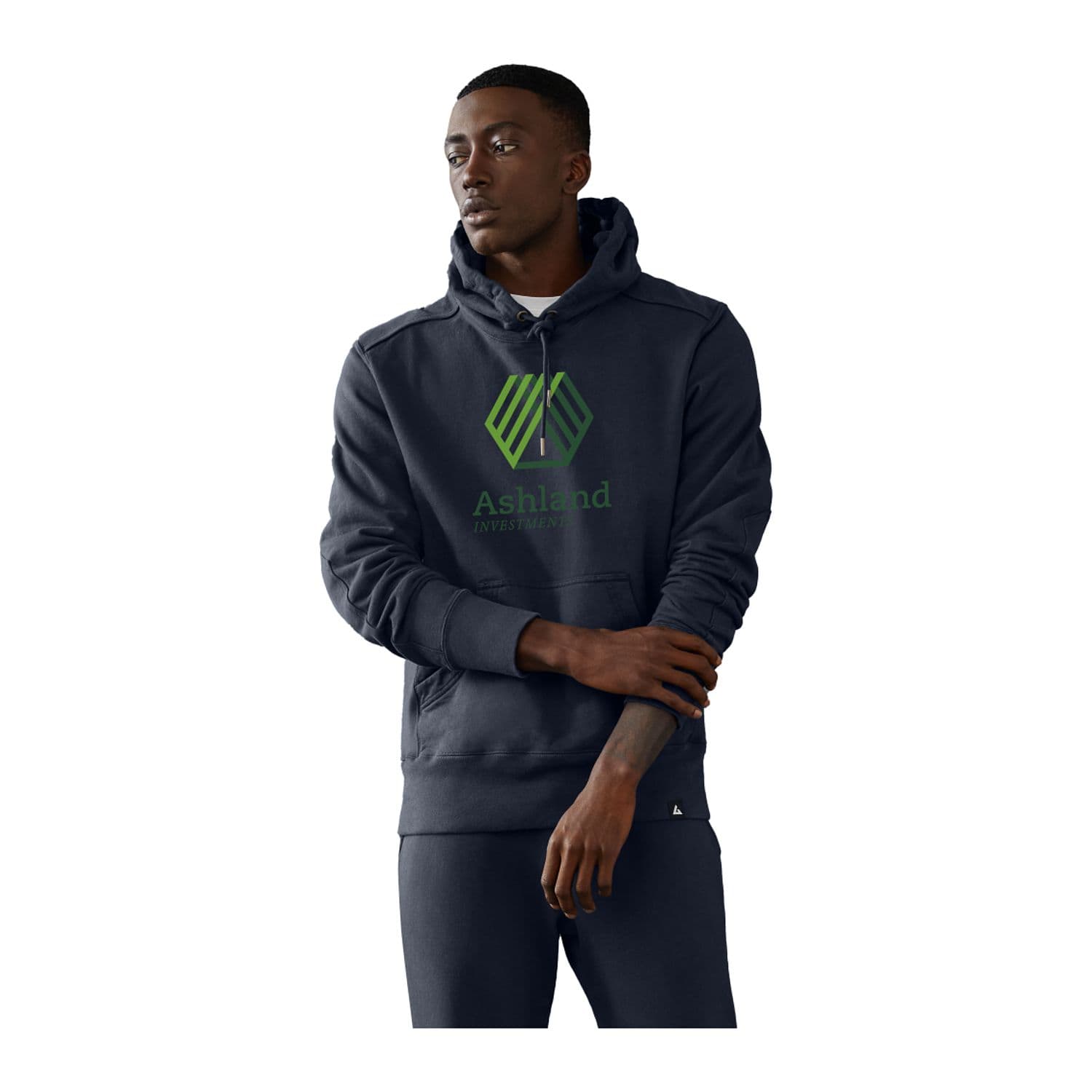 USA Made Heavy Fleece Comfort Hoodie-Men's thumbnail 6