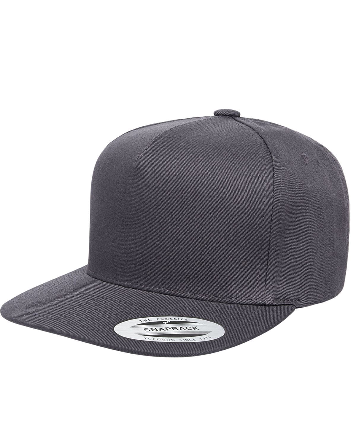 Stirling Flat-Brim Structured 5-Panel Cap-Unisex thumbnail 4