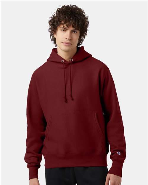 Recycled Champion® Pullover Hoodie Sweatshirt-Unisex thumbnail 35