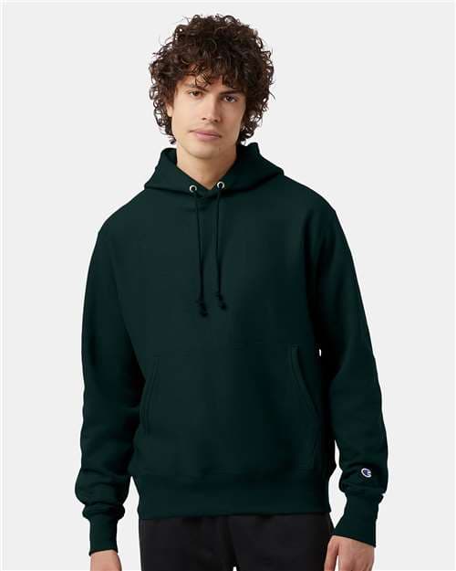 Recycled Champion® Pullover Hoodie Sweatshirt-Unisex thumbnail 34