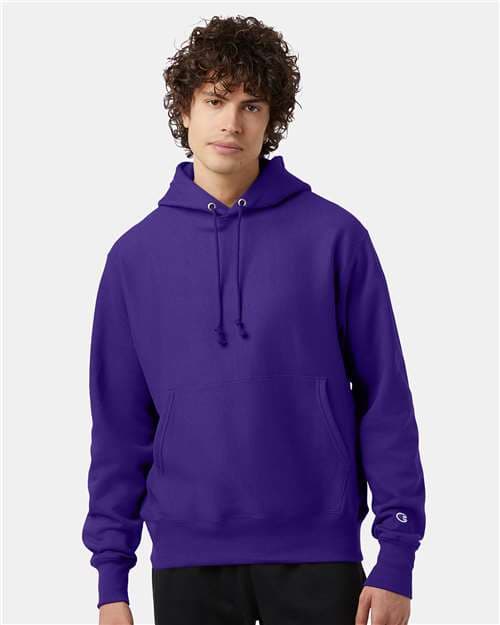 Recycled Champion® Pullover Hoodie Sweatshirt-Unisex thumbnail 30