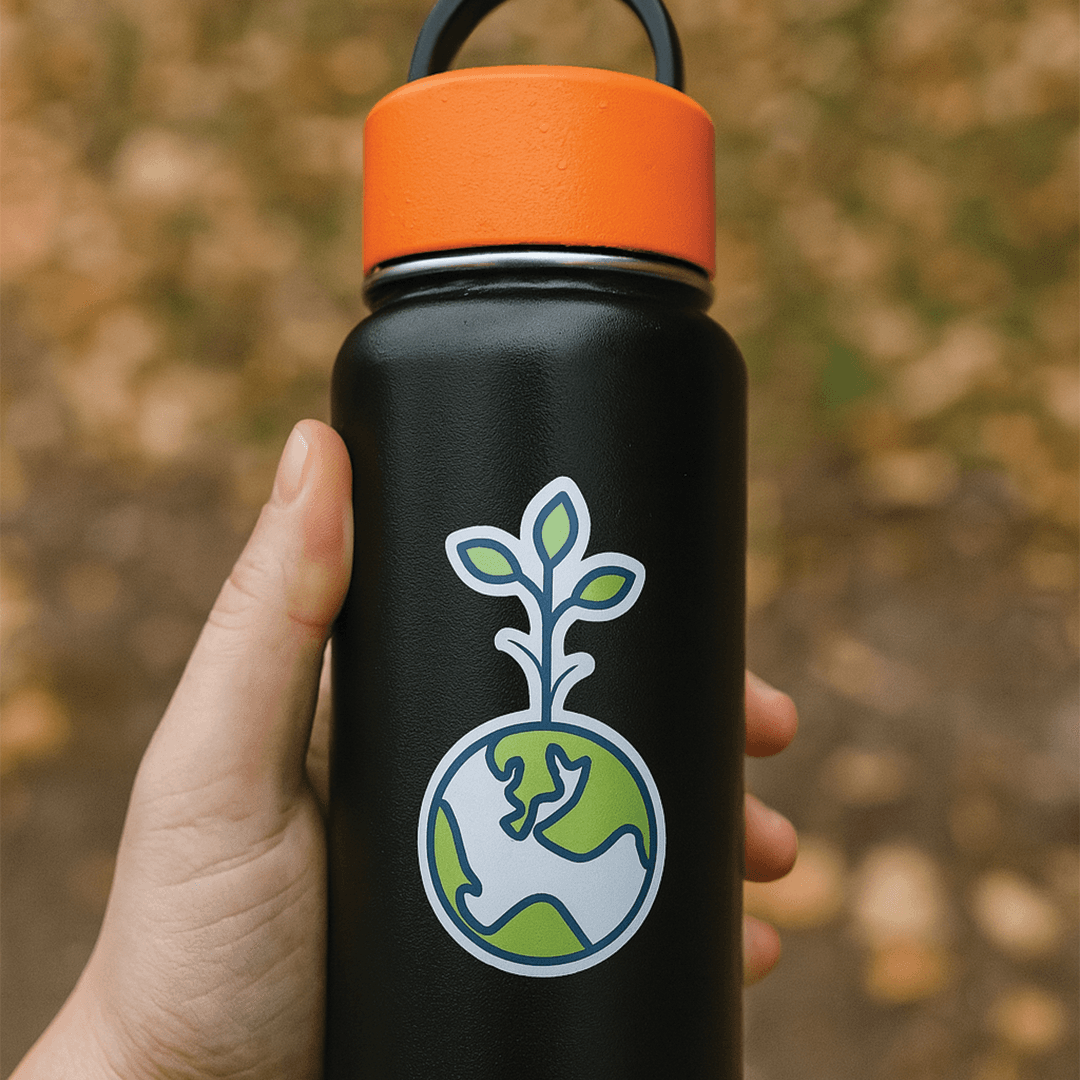 Waterproof and Removeable Custom-Cut Vinyl Decal 2 x 2 Inch - Main product view 1