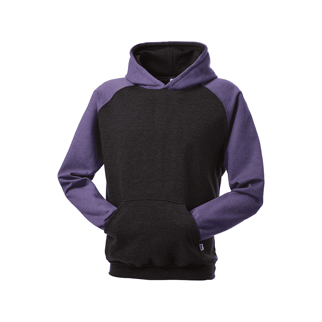 Old School Color Block Youth Hoodie-Youth - Main product view 1