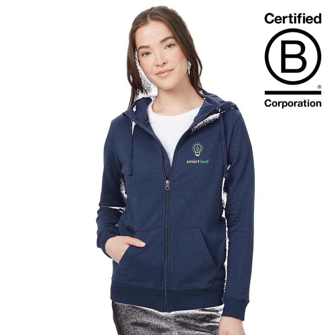 Tentree® Feel Good Organic Cotton Full-Zip Hoodie-Women's - Main product view 1