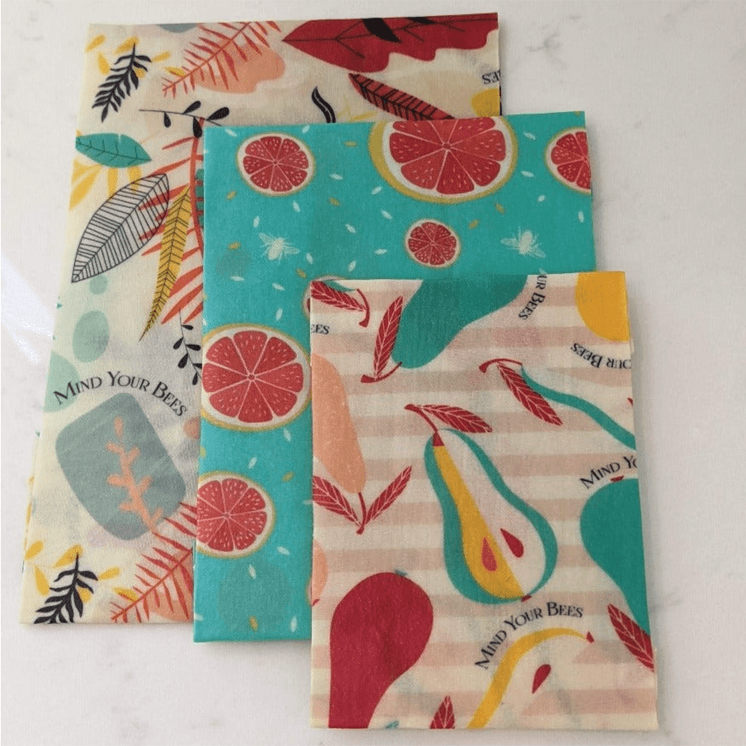 The Mini Set - 2 Piece Beeswax Wrap Set with Pre-Designed Print product image 2