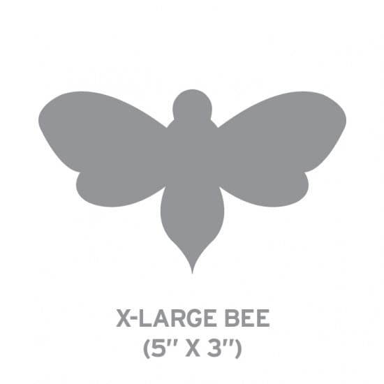 Extra Large Seed Paper Shape 2 Sided Imprint - Bee - Main product view 1