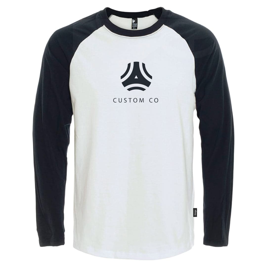 Organic Recycled Raglan Long Sleeve T-Shirt-Unisex product image 2