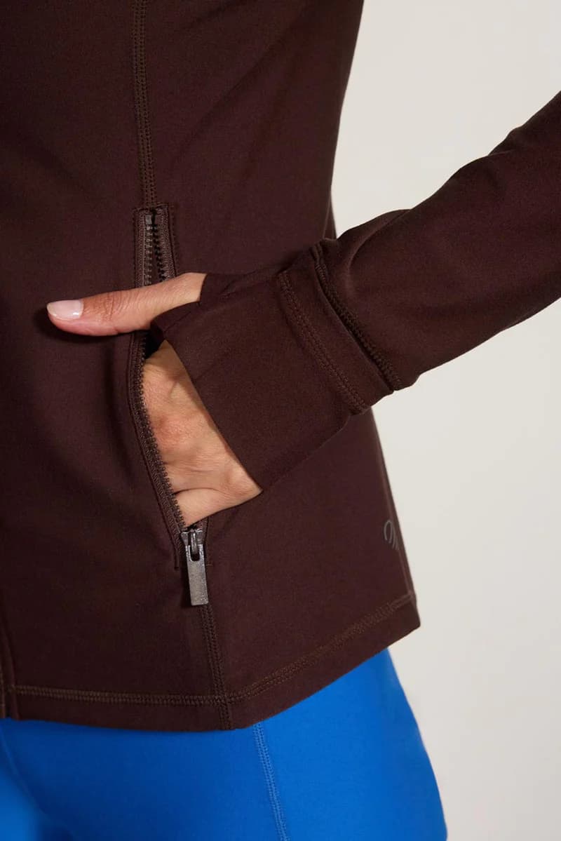 Recycled Polyester Peached Snug Fit Jacket-Women's - Main product view 1