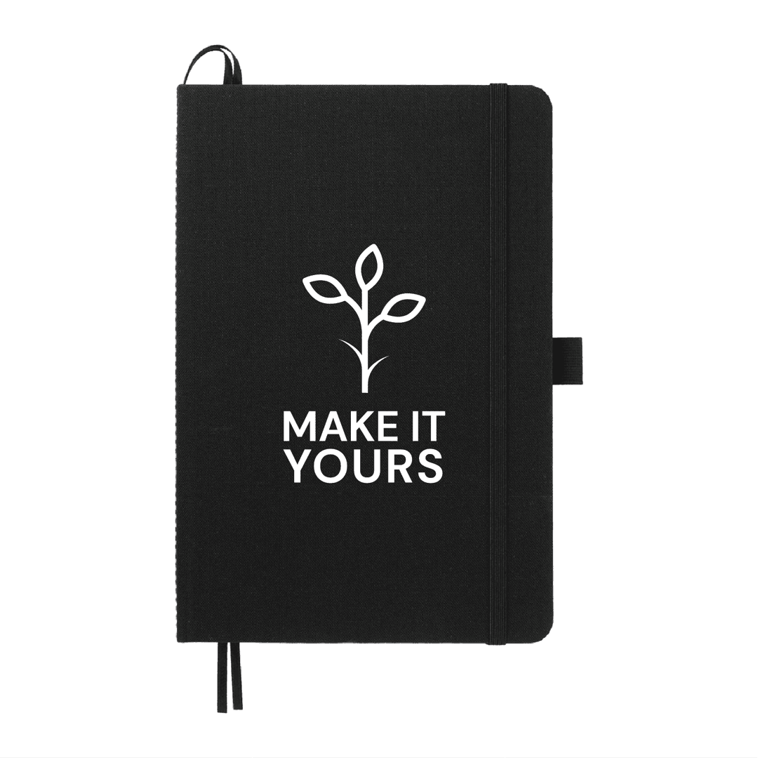 Marina Recycled Bound Notebook 5.5 x 8.5 Inch - Main product view 1