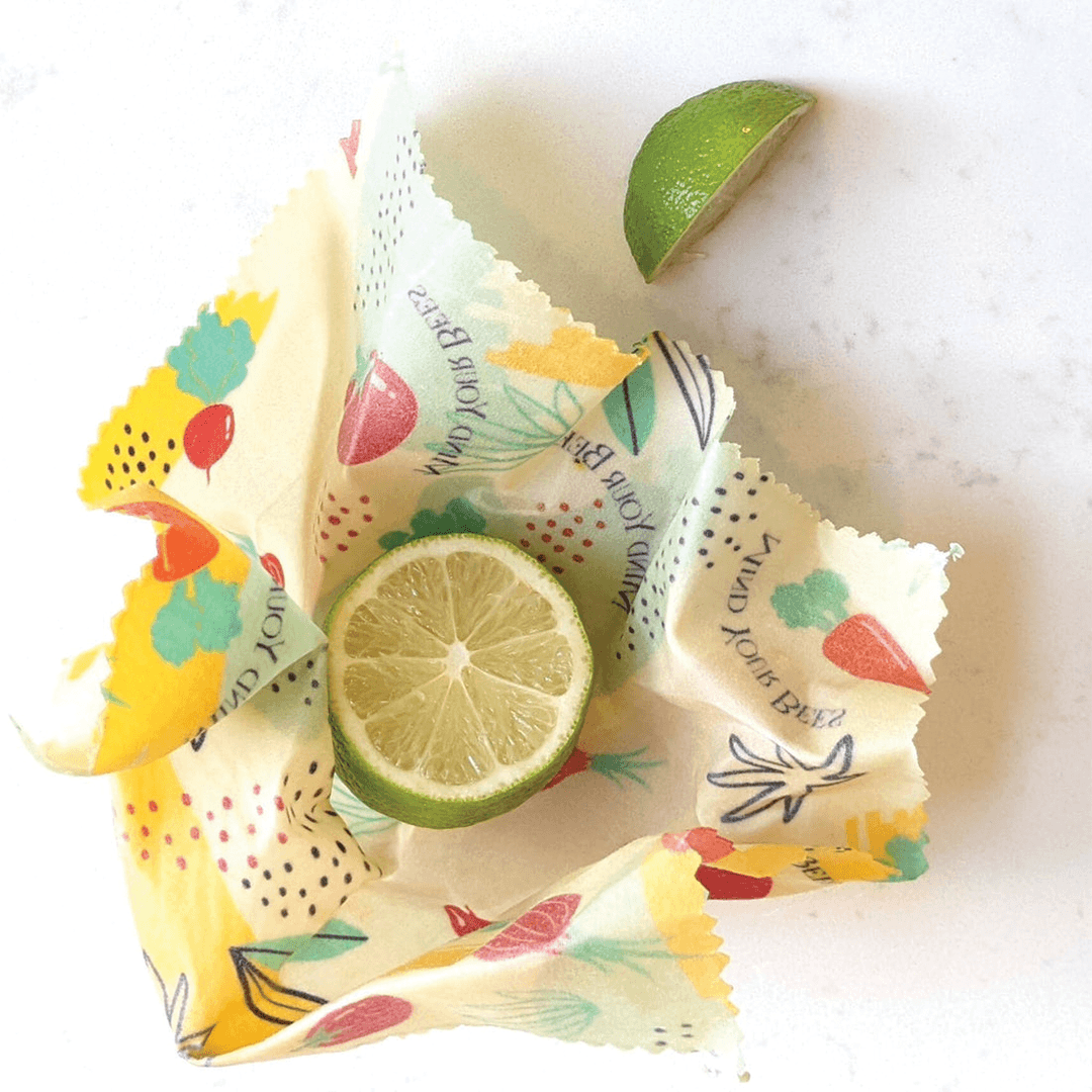 The Mini Set - 2 Piece Beeswax Wrap Set with Custom Designed Print product image 9