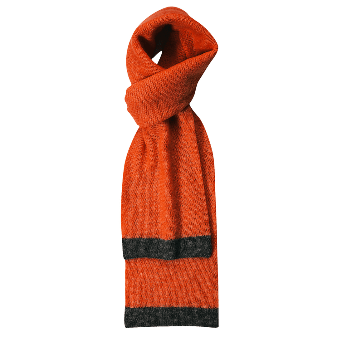 Full Custom Knitted Scarf Upcycled Cotton Blend-Unisex product image 4
